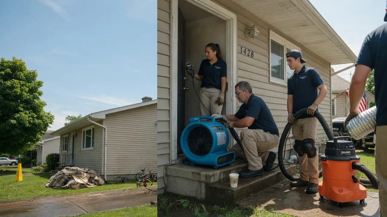 Water Damage Restoration in New Hampshire, OH near me
